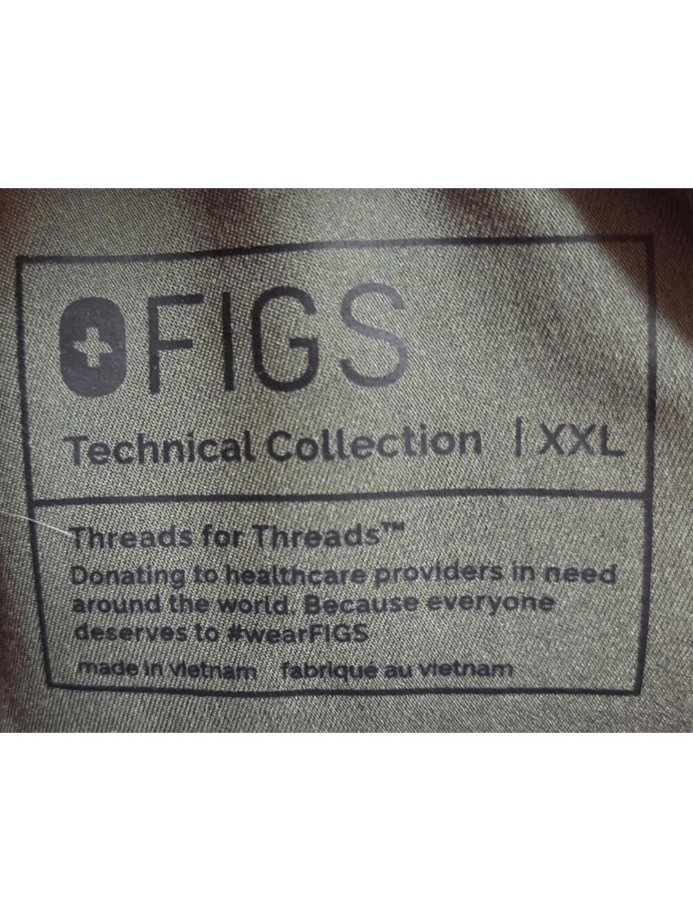 Figs Technical "Zamora" Jogger Size XXL Green Scrub Pants Nurse Dentist Medic